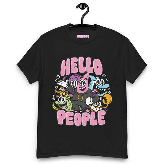 Hello People Old School Tee